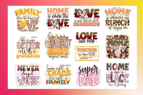 Funny Family Sublimation Bundle Sublimation Regulrcrative 