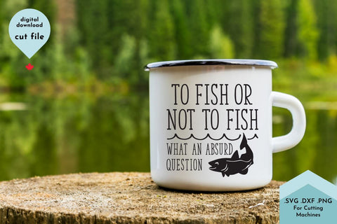 Funny Fishing SVG Cut File SVG Lettershapes 