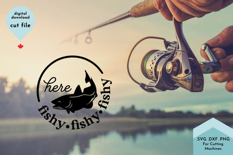 Funny Fishing SVG SVG Lettershapes 