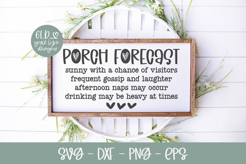 Funny Forecast Bundle - SVG Bundle - Deck SVG, Porch SVG, Patio SVG, Dock SVG SVG Grace Lynn Designs 
