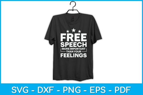 Funny Free Speech Gift Freedom Of Speech Journalist Writer Svg Design SVG artprintfile 