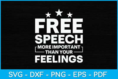 Funny Free Speech Gift Freedom Of Speech Journalist Writer Svg Design SVG artprintfile 