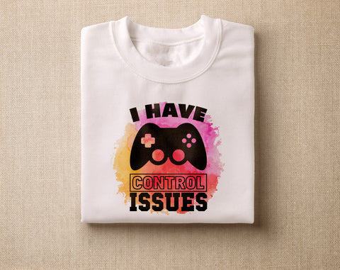 Funny Gamer Sublimation Designs, 6 Gaming PNG Files, Games Make Me Happy You Not So Much PNG, Born To Be A Gamer Forced To Go To School PNG Sublimation HappyDesignStudio 