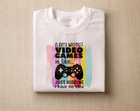 Funny Gamer Sublimation Designs, 6 Gaming PNG Files, Games Make Me Happy You Not So Much PNG, Born To Be A Gamer Forced To Go To School PNG Sublimation HappyDesignStudio 