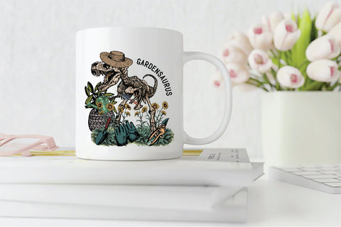 Funny Gardensaurus Sublimation Design Sublimation Creativeart88 