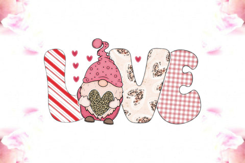 Funny Gnome Valentines Day PNG Sublimation Jagonath Roy 