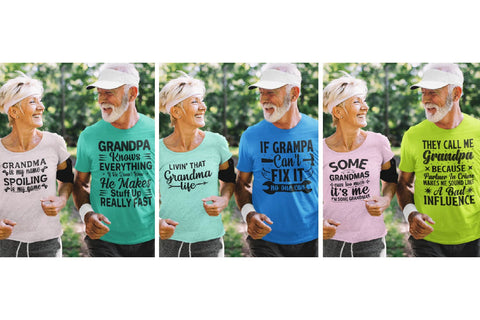 Funny Grandma and Grandpa SVG bundle, Grandparent sayings SVG Paper Switch 