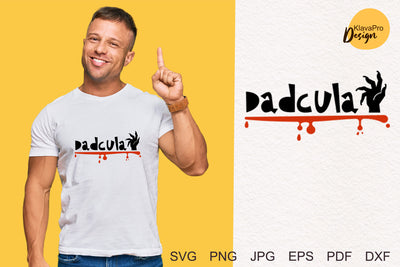 Funny Halloween design, Dadcula Svg, Cute Svg SVG Klava P 