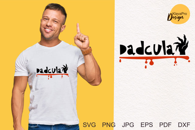 Funny Halloween design, Dadcula Svg, Cute Svg SVG Klava P 