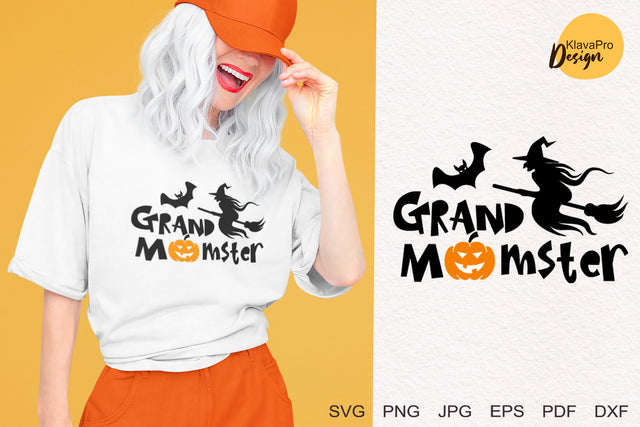 Funny Halloween design, GrandMomster Svg, Cute Svg SVG Klava P 