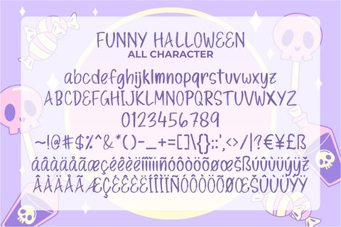 Funny Halloween Font Masyafi Studio 
