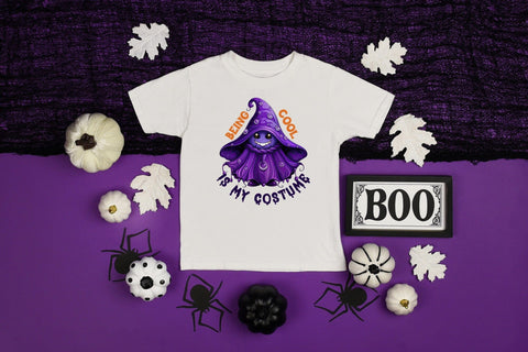 Funny Halloween PNG - Being Cool is My Costume Sublimation CraftLabSVG 