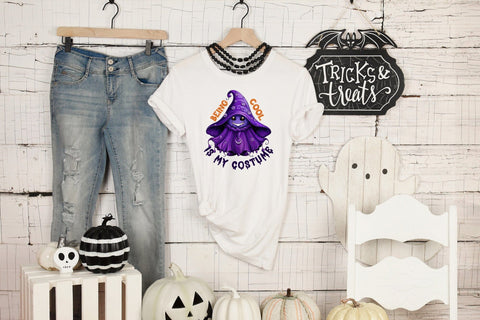 Funny Halloween PNG - Being Cool is My Costume Sublimation CraftLabSVG 