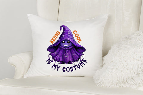 Funny Halloween PNG - Being Cool is My Costume Sublimation CraftLabSVG 