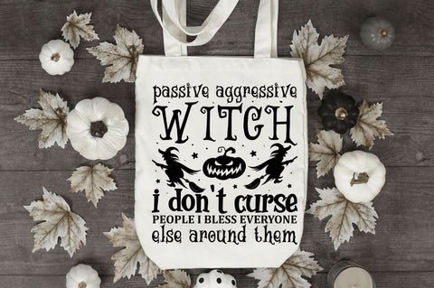 Funny Halloween Quotes Svg Bundle SVG Regulrcrative 