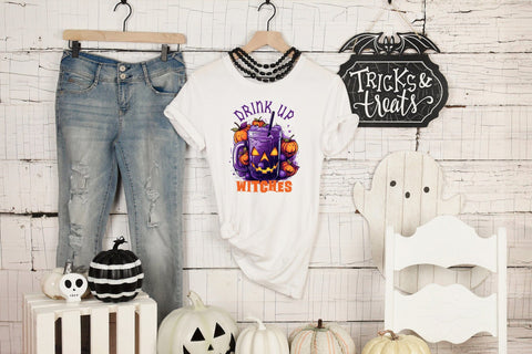 Funny Halloween Sublimation, Drink Up Witches Sublimation CraftLabSVG 