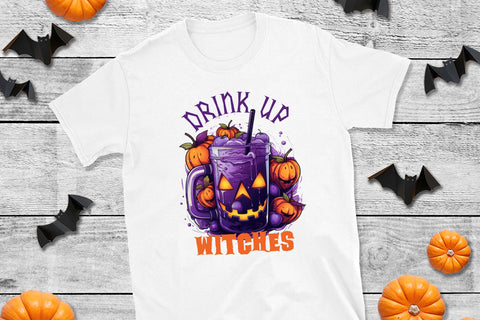 Funny Halloween Sublimation, Drink Up Witches Sublimation CraftLabSVG 