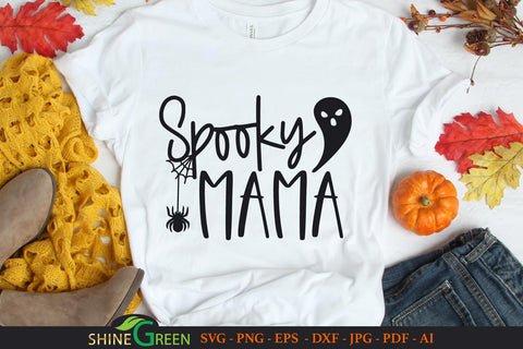Funny Halloween SVG Bundle - 12 Sarcastic Spooky Designs SVG Shine Green Art 