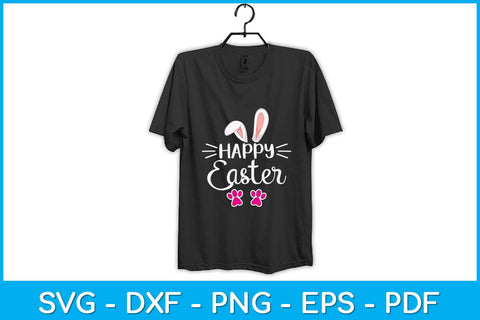 Funny Happy Easter Three Bunny Svg Design SVG artprintfile 