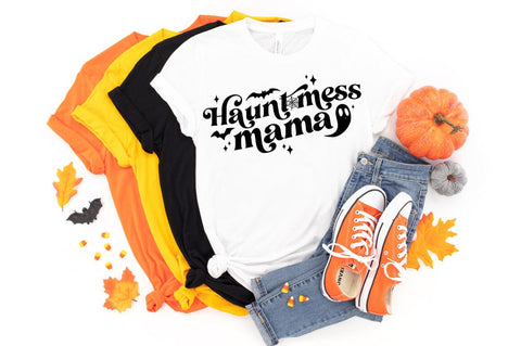 Funny Haunt Mess Mama Halloween SVG SVG Pickled Thistle Creative 