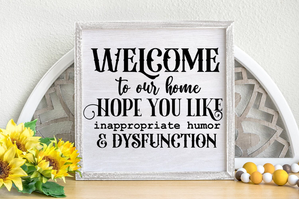 Funny Home Decor Sign SVG Bundle I Home Sign SVG Bundle - So Fontsy