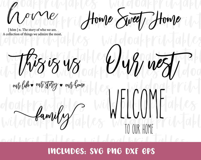 funny home svg signs, funny digital home signs svg, diy home signs, home sweet home svgs, family svg bundle, wall signs svg, png SVG WildOakSVG 