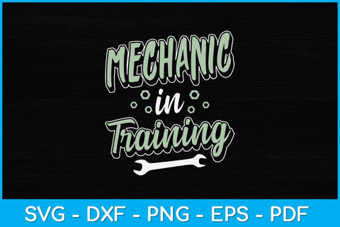Funny Kids Mechanic in Training Future Repairman Svg Design SVG artprintfile 