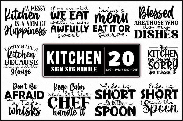 Home Sign Svg, Funny Kitchen Sign Graphic by MaiamiiiSVG