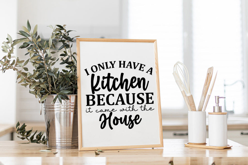 Funny kitchen Sign SVG Bundle, kitchen SVG Bundle - 20 Designs - So Fontsy