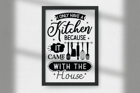 Funny Kitchen Sign SVG, Kitchen SVG SVG CraftLabSVG 