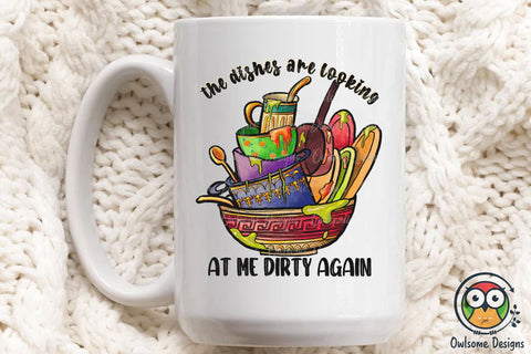 Funny Kitchen Sublimation PNG Design Sublimation Owlsome.Designs 