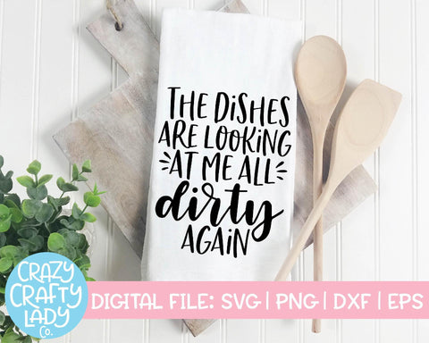Funny Kitchen SVG Cut File Bundle SVG Crazy Crafty Lady Co. 
