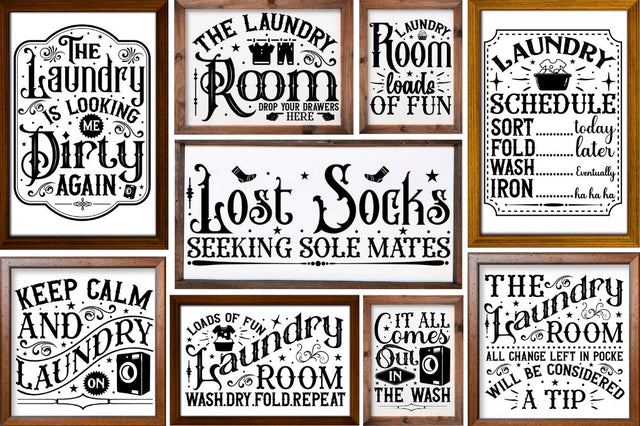 Funny Laundry Svg Bundle SVG Regulrcrative 