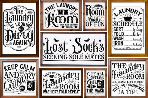 Funny Laundry Svg Bundle SVG Regulrcrative 