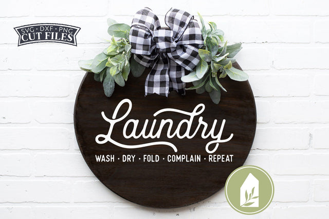 Funny Laundry SVG Files, Farmhouse Laundry Room SVG SVG LilleJuniper 