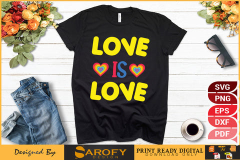 Funny LGBTQ gay pride lover SVG cricut die cut EPS PNG SVG Sarofydesign 