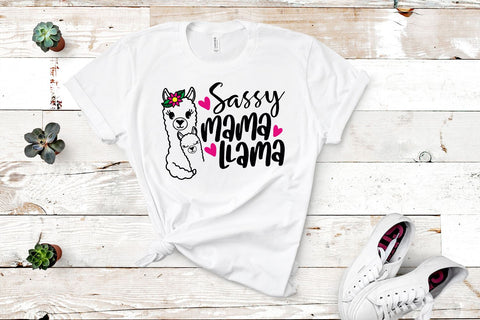 Funny Llama SVG Quotes Bundle SVG Feya's Fonts and Crafts 