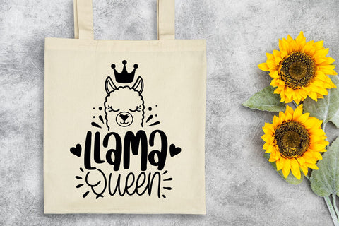 Funny Llama SVG Quotes Bundle SVG Feya's Fonts and Crafts 