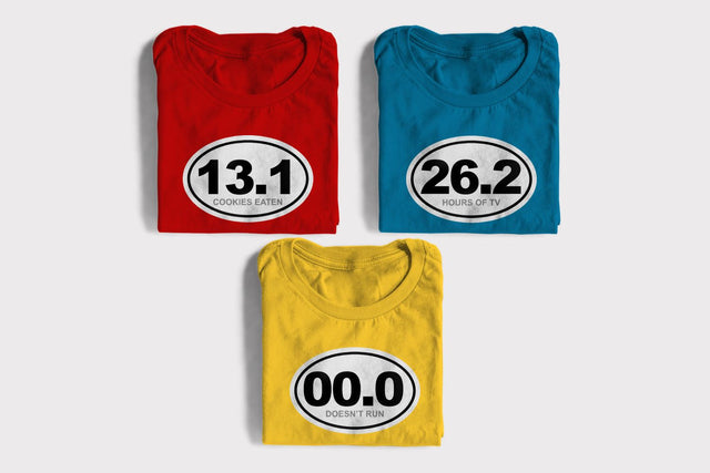 Funny Marathon Numbers SVG Designed by Geeks 