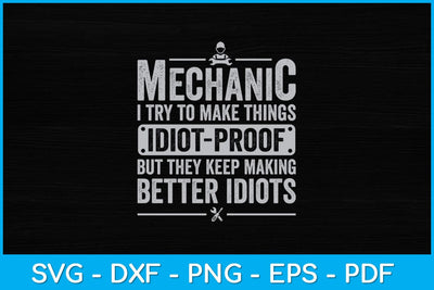Funny Mechanic Dad Car Garage Auto Mechanics Svg Design SVG artprintfile 