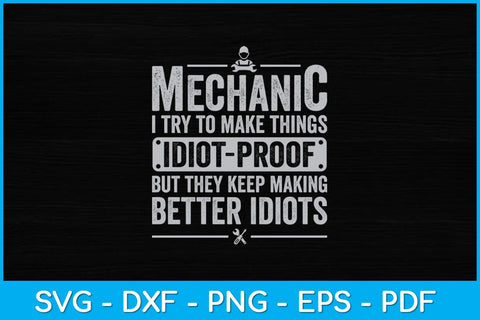 Funny Mechanic Dad Car Garage Auto Mechanics Svg Design SVG artprintfile 