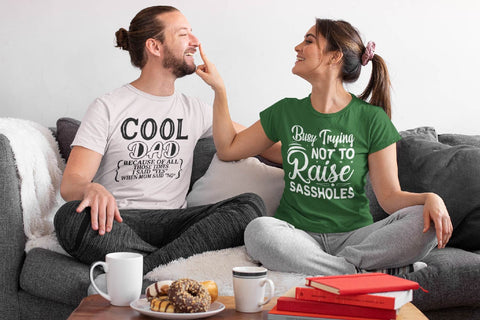 Funny MOM and DAD Quotes SVG Bundle SVG Paper Switch 