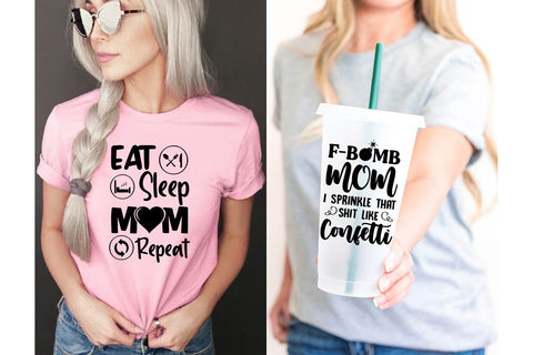 Funny mom life SVG Bundle SVG Paper Switch 