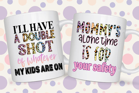 Funny Mom Mug Bundle, Funny Mom Sublimation Bundle Sublimation PixelKat 