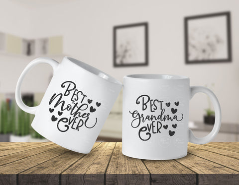 Funny Mom Quotes Bundle - SVG, PNG, DXF, EPS SVG Elsie Loves Design 