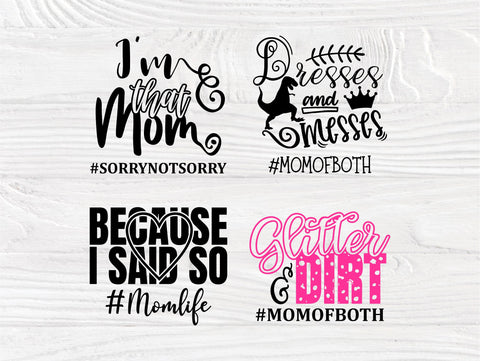 Funny Mom SVG Bundle, Mom Life, Mom Quotes Svg SVG TonisArtStudio 