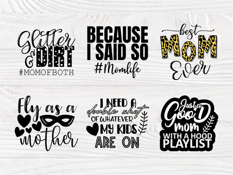 Funny Mom SVG Bundle, Mom Life, Mom Quotes Svg SVG TonisArtStudio 