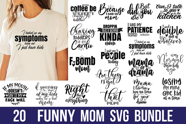 Funny Mom SVG Bundle SVG orpitasn 