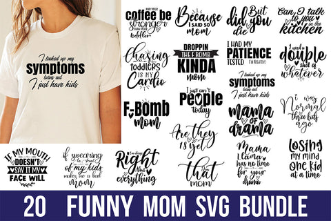 Funny Mom SVG Bundle SVG orpitasn 