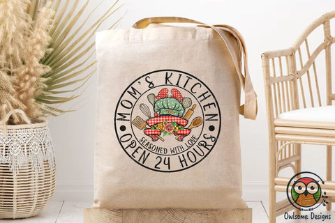 Funny Mom's Kitchen Sublimation PNG Design Sublimation Owlsome.Designs 